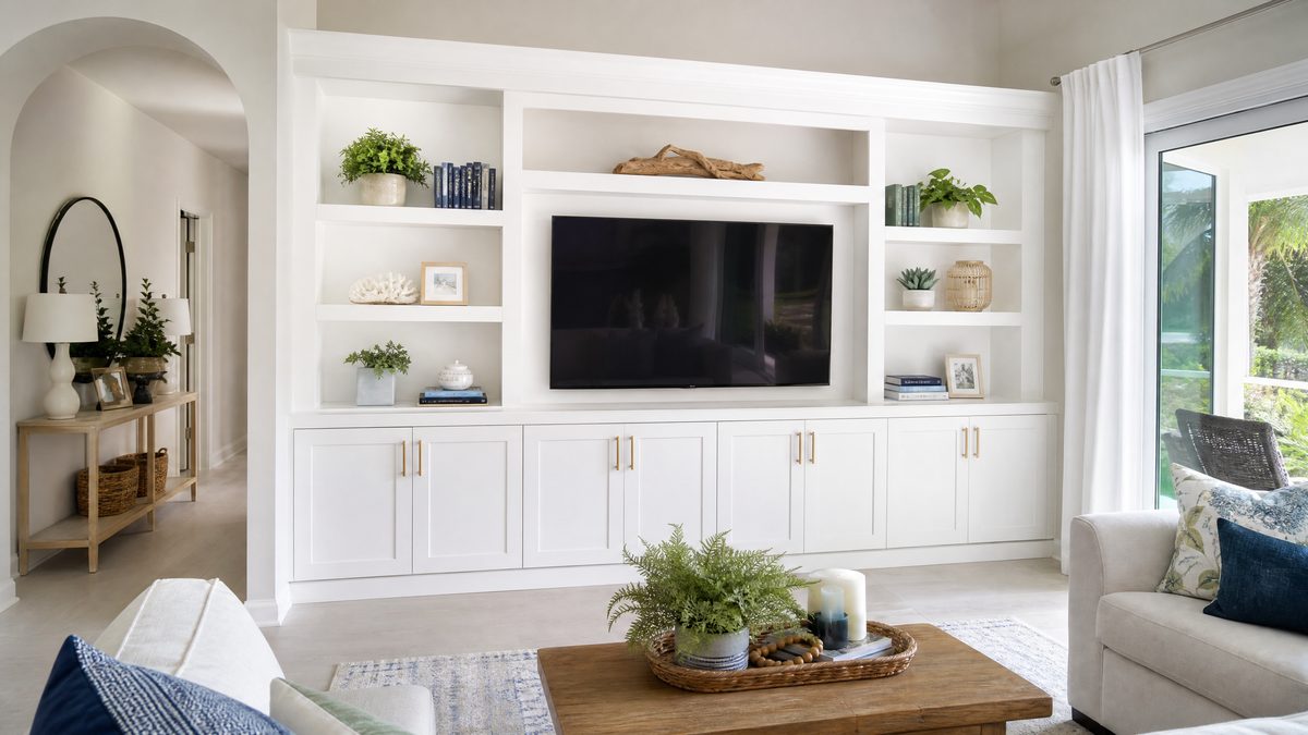 Refinishing Built-In Entertainment Centers: A Fresh Look for Your Living Space&nbsp;