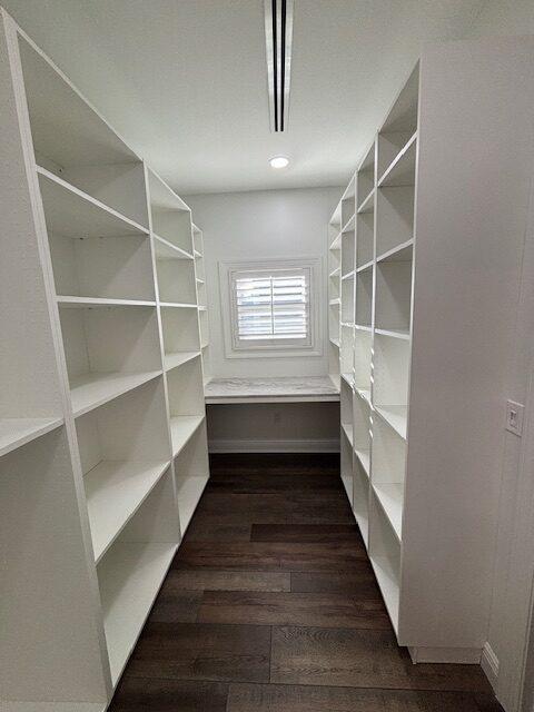 Tampa Bay whole home remodeling — custom whole home built-in storage and cabinetry
