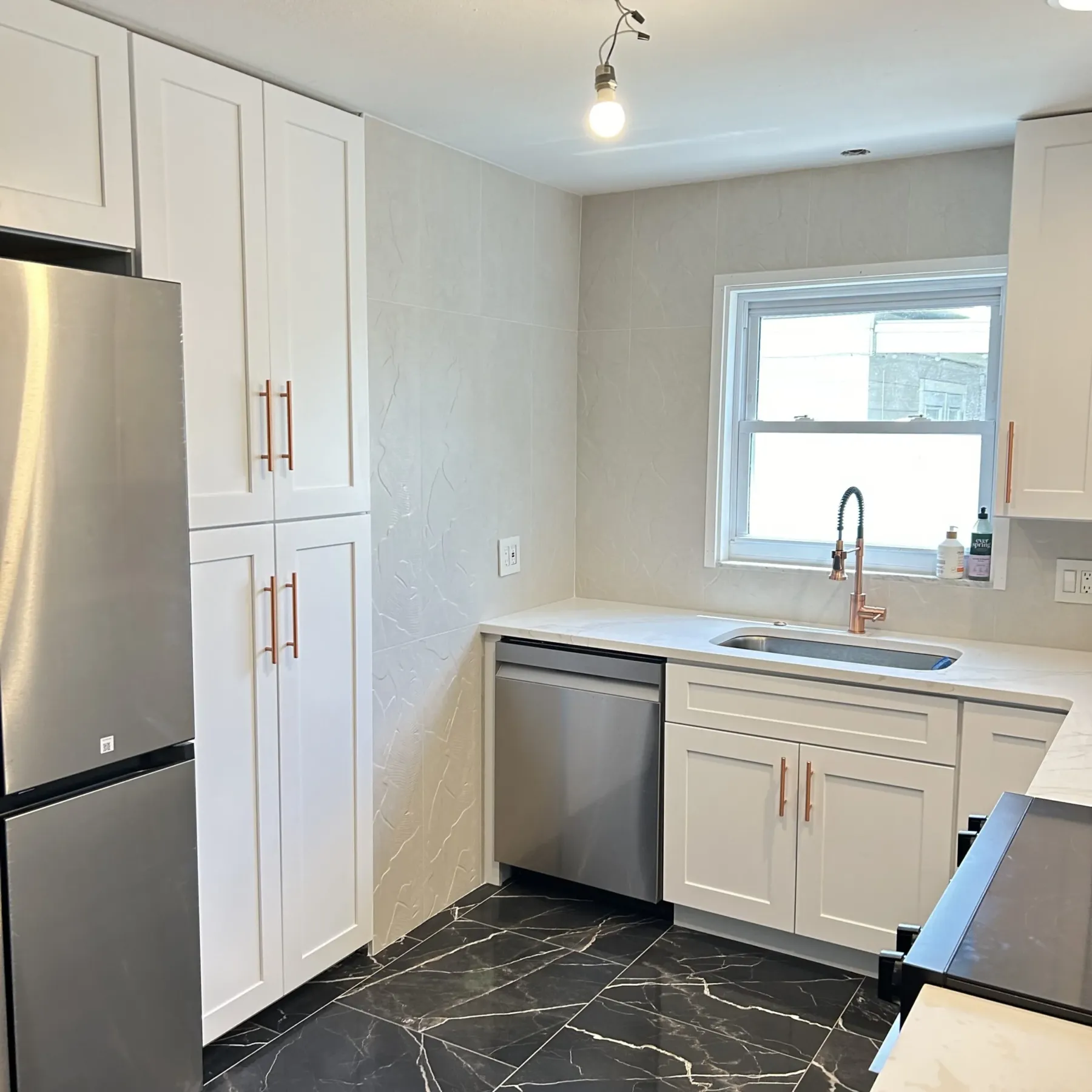 Largo Kitchen Remodel: Solid-Wood Cabinets and Quartz for $35,000